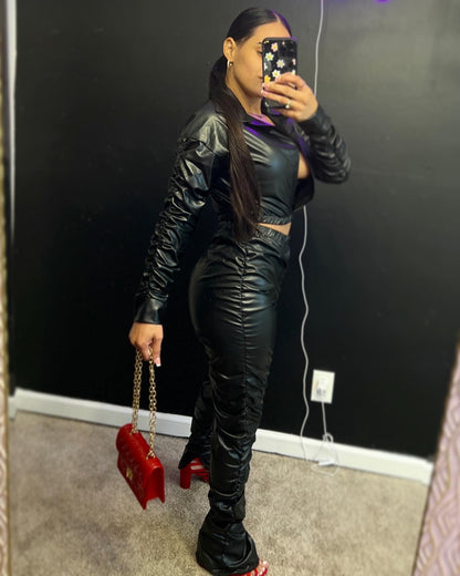 Leather set