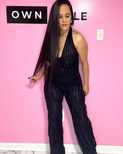 Badgyal Mesh Jumpsuit