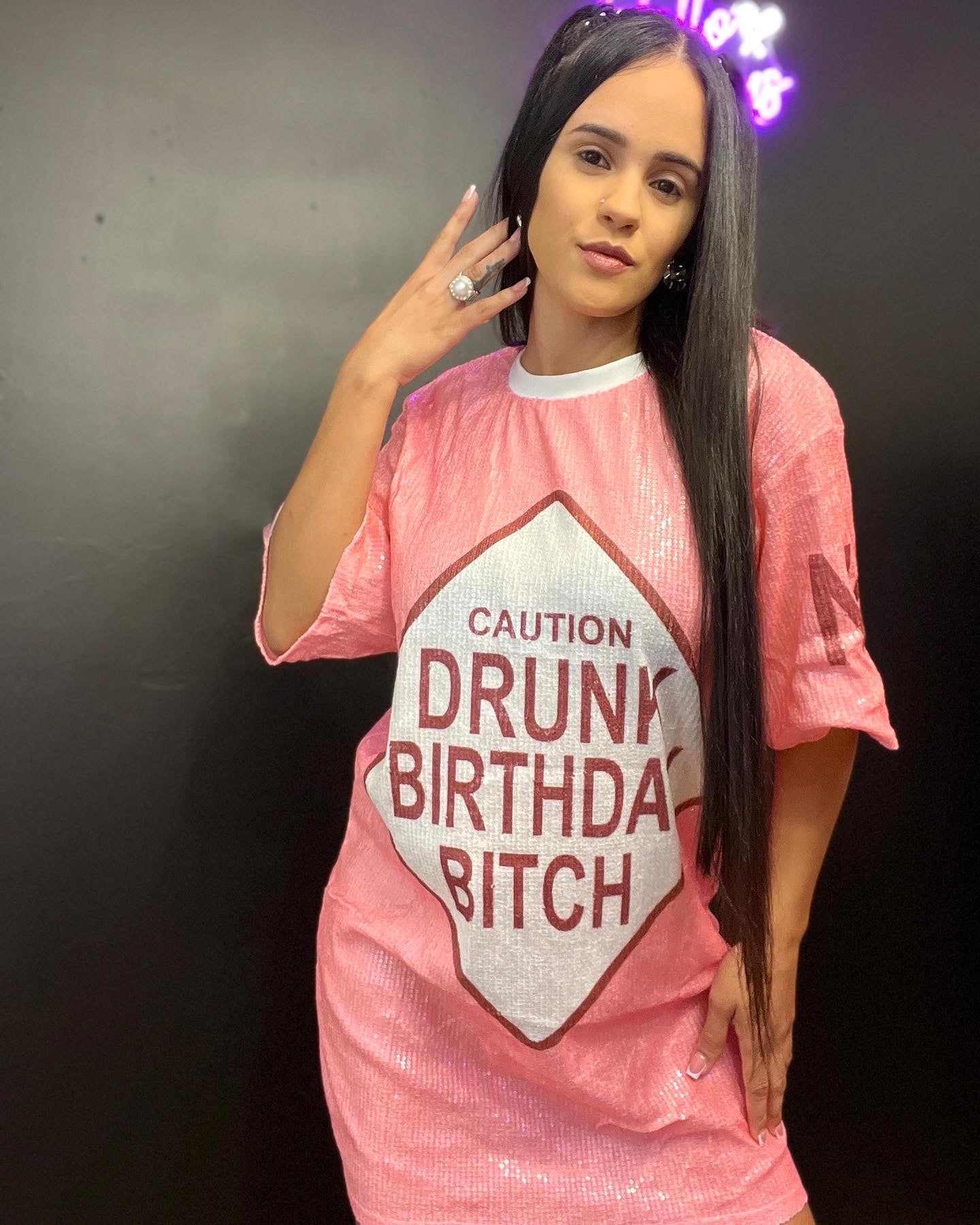 Birthday T-shirt dress