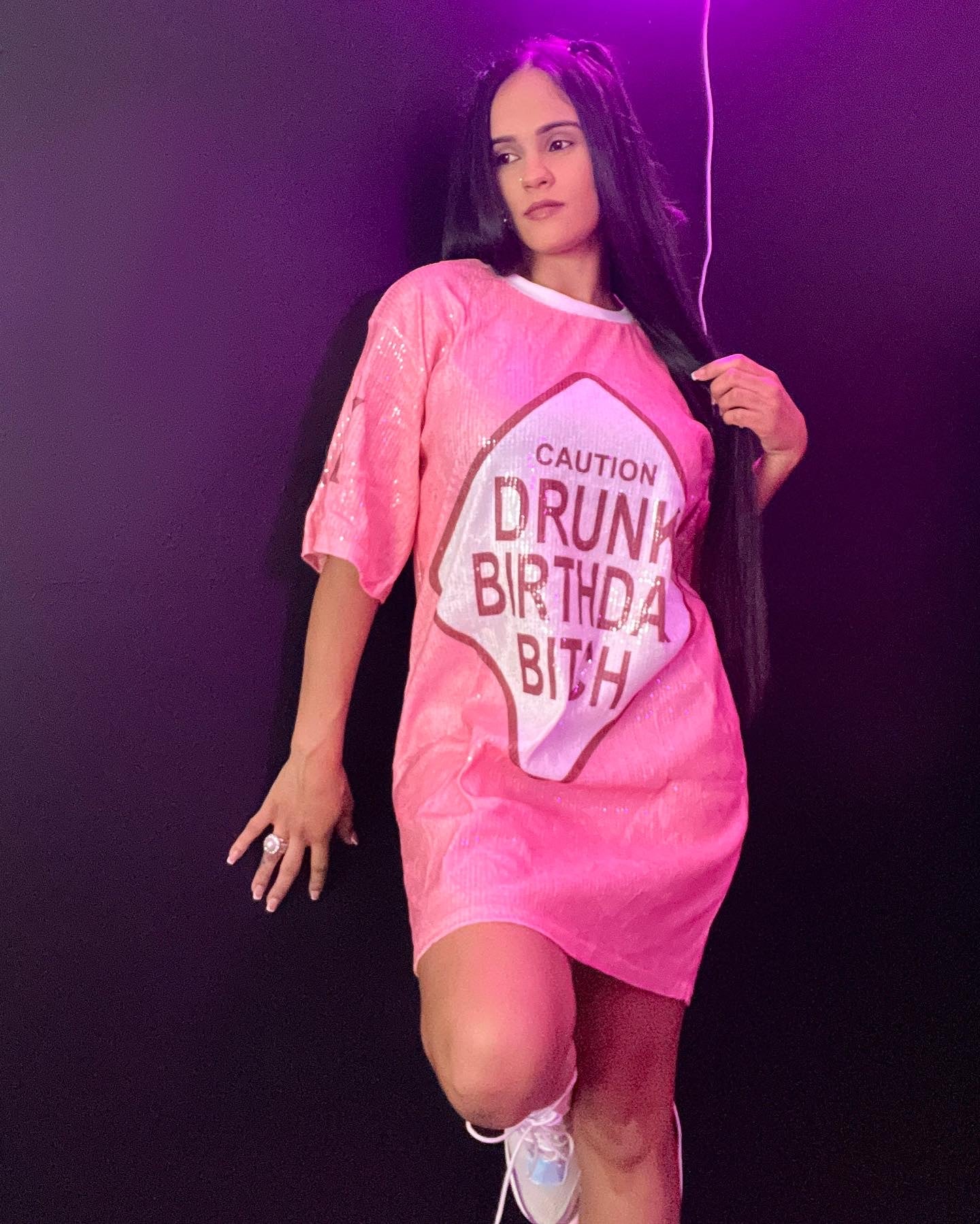 Birthday T-shirt dress