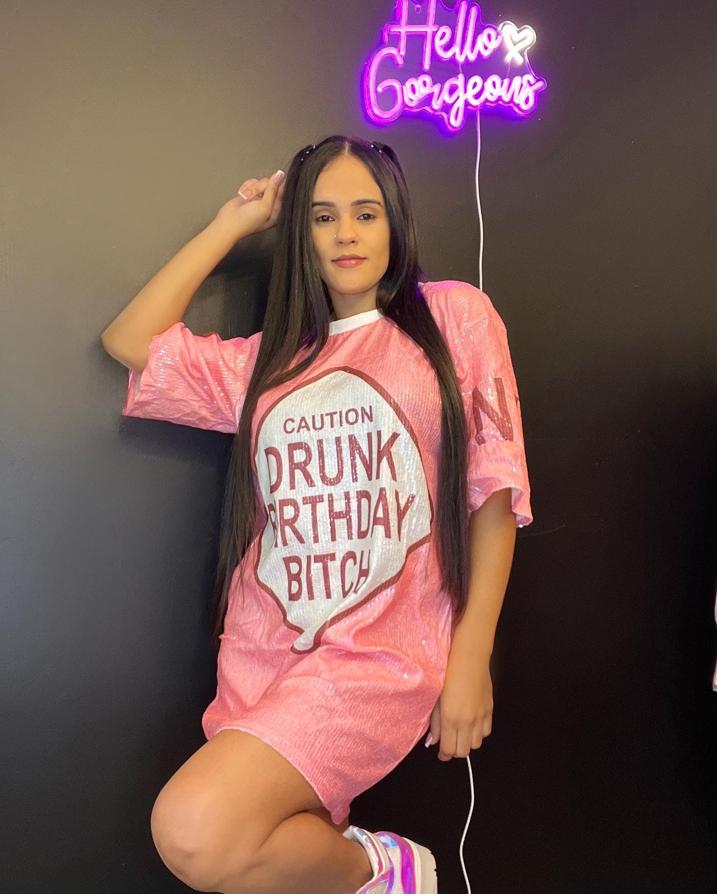 Birthday T-shirt dress