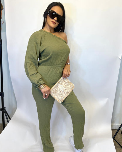 Olive Jumpsuit