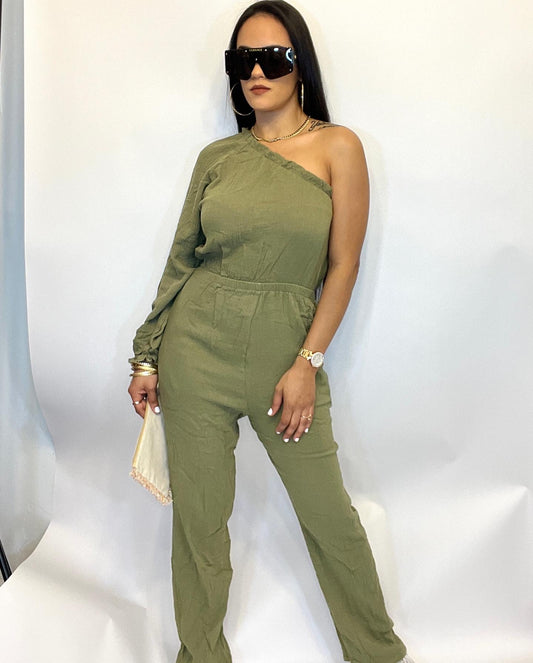 Olive Jumpsuit